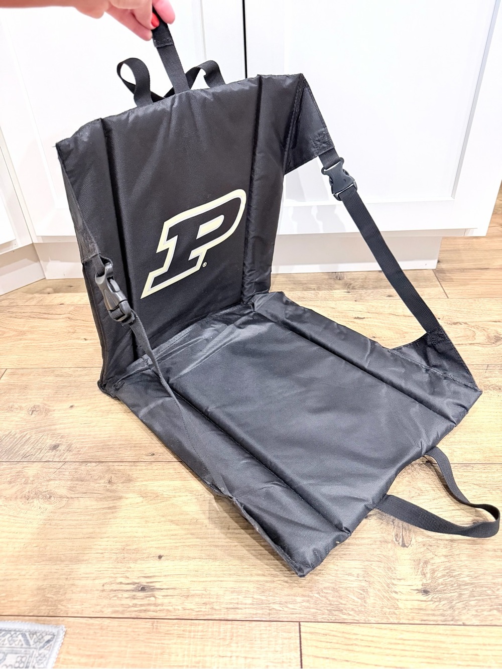 Vintage Purdue Boilermakers bleacher set padded chair
